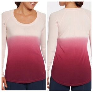 Calia Everyday Long Sleeve Ombré Tee Shirt